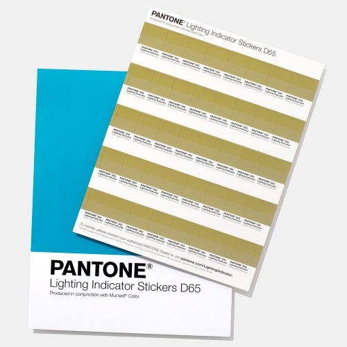 Pantone-color-evaluation-d65-lighting-indicator-sticker