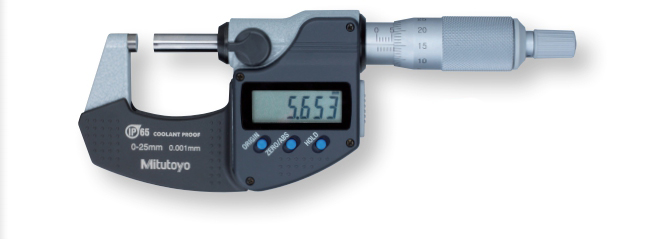 อุปกรณ์วัดความหนา Micrometer Digital ( Mitutoyo ) 1